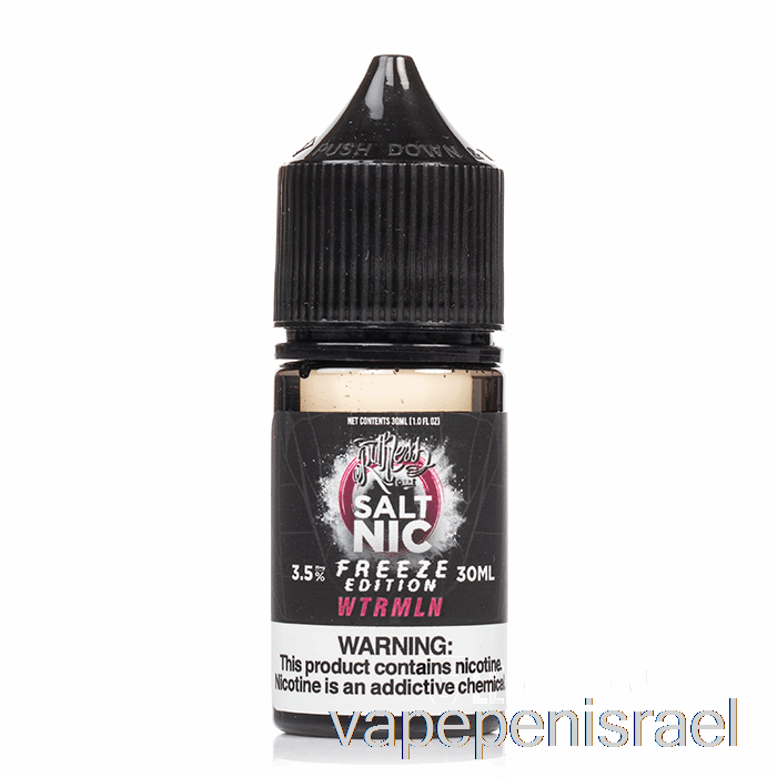 חד פעמי Vape Israel Freeze - מלחי Wtrmln - חסר רחמים - 30 מ"ל 35 מ"ג